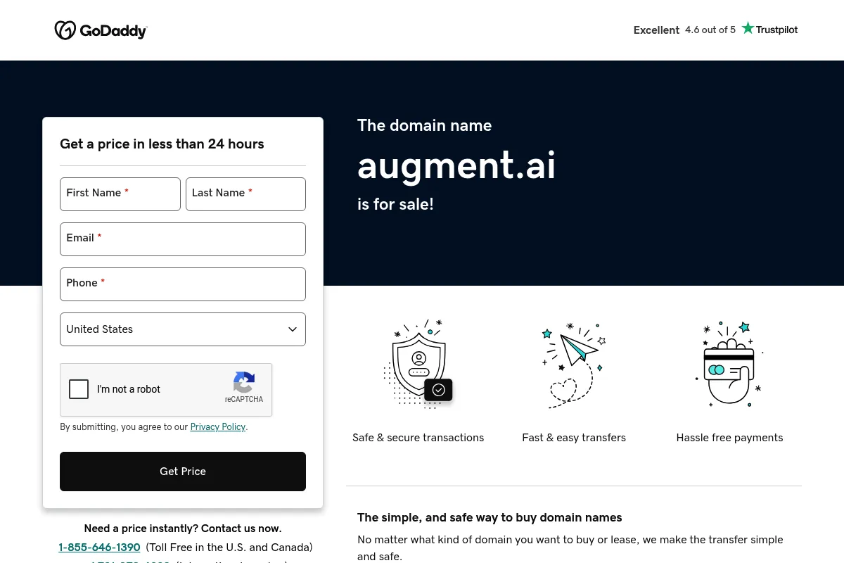 Augment website preview