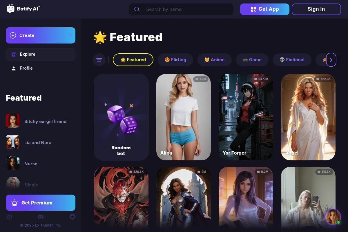 Botify AI website preview