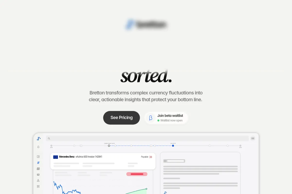 Bretton website preview