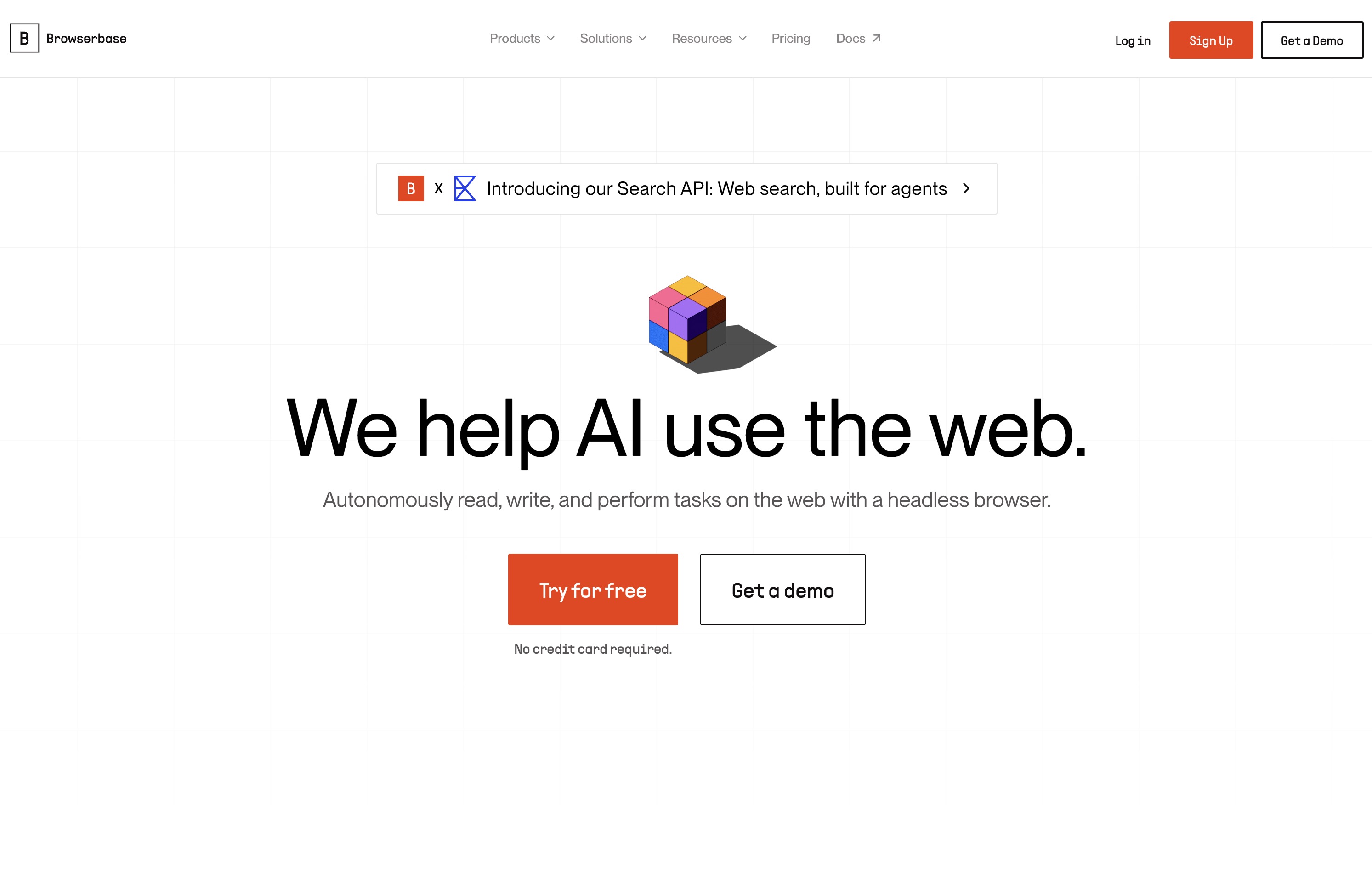 Browserbase website preview