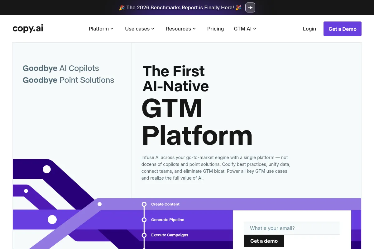 Copy.ai website preview