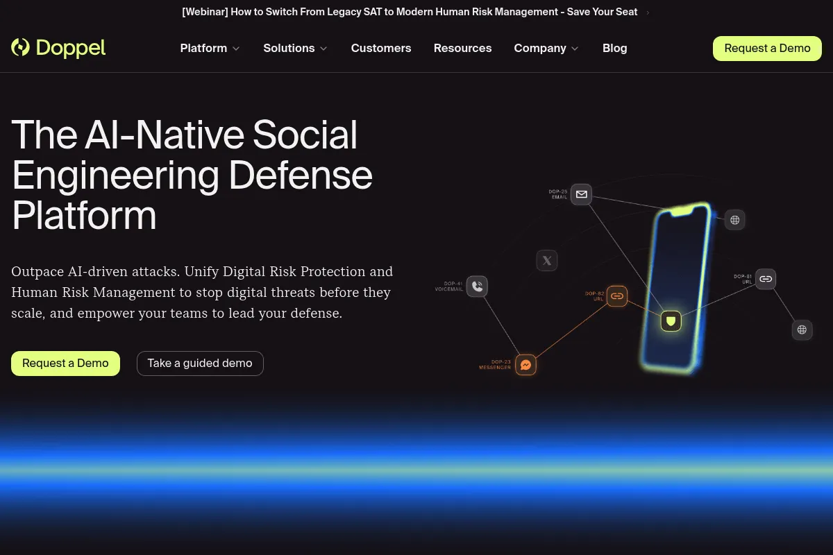 Doppel website preview