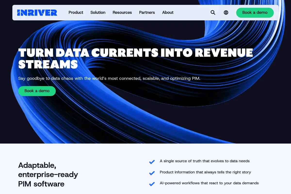 inriver website preview