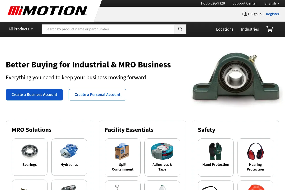 Motion website preview