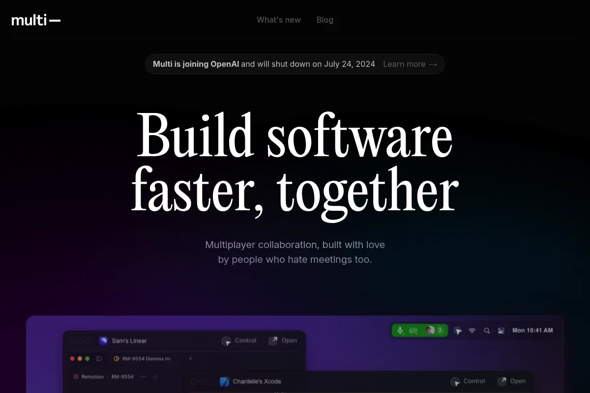 Multi website preview