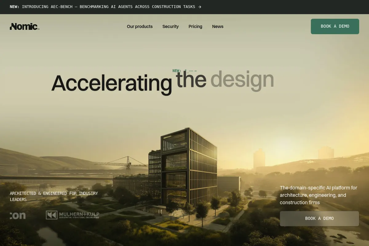 Nomic website preview