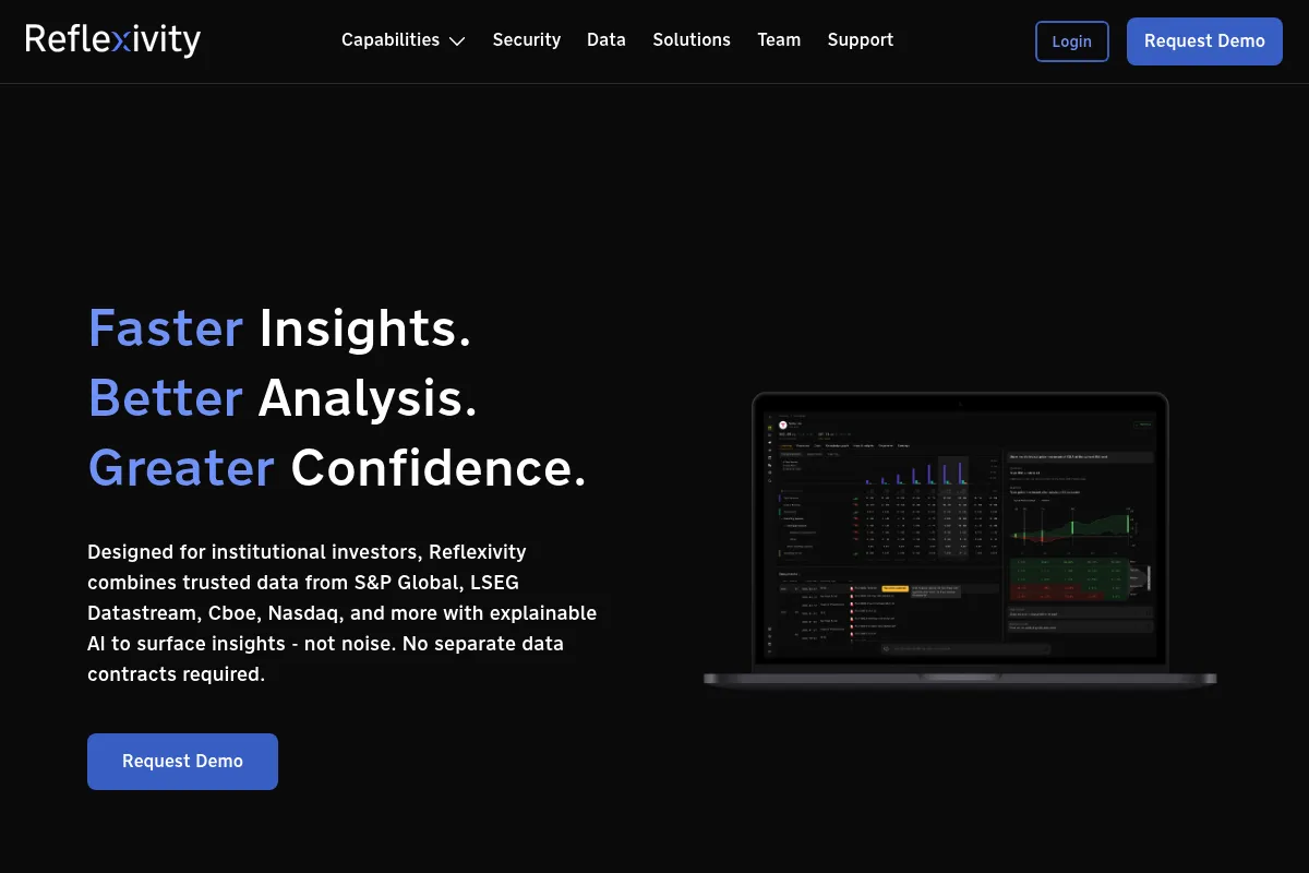 Reflexivity website preview