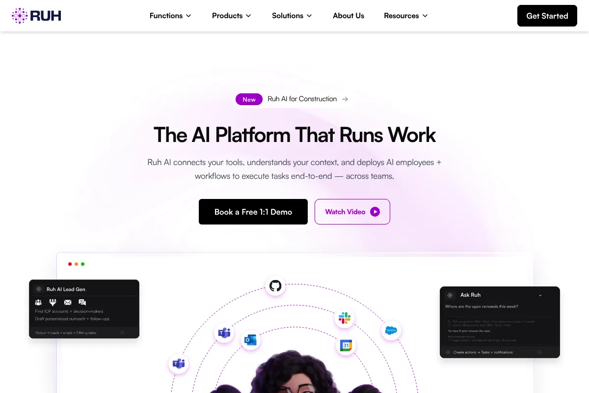 Ruh website preview