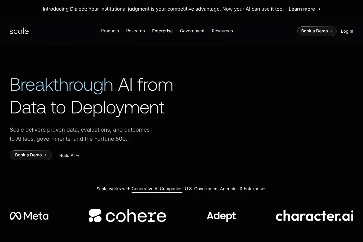 Scale website preview