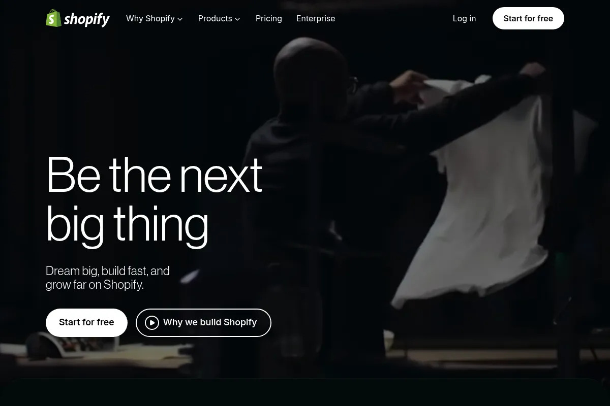 Shopify website preview
