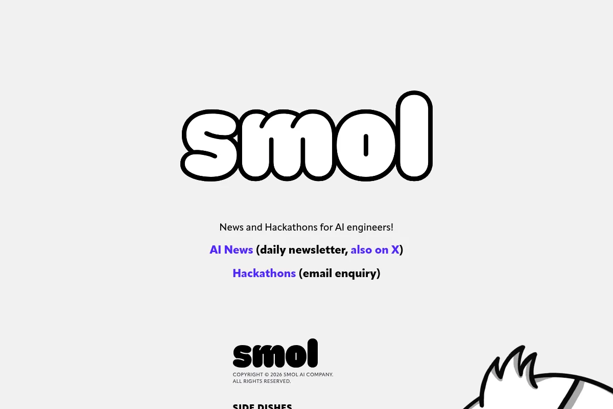 Smol.ai website preview