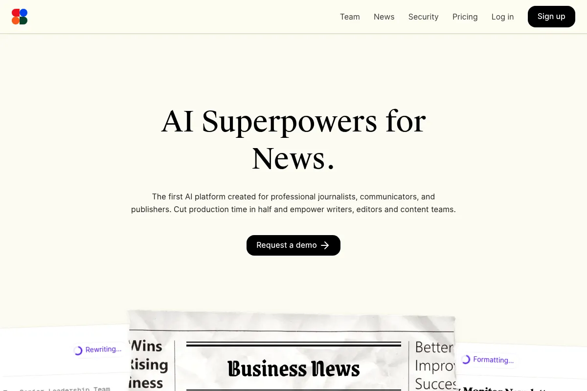 Symbolic website preview