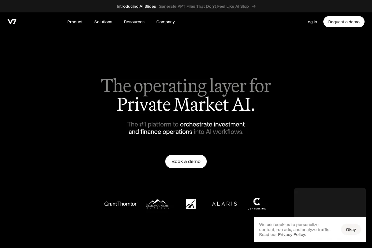 V7 website preview
