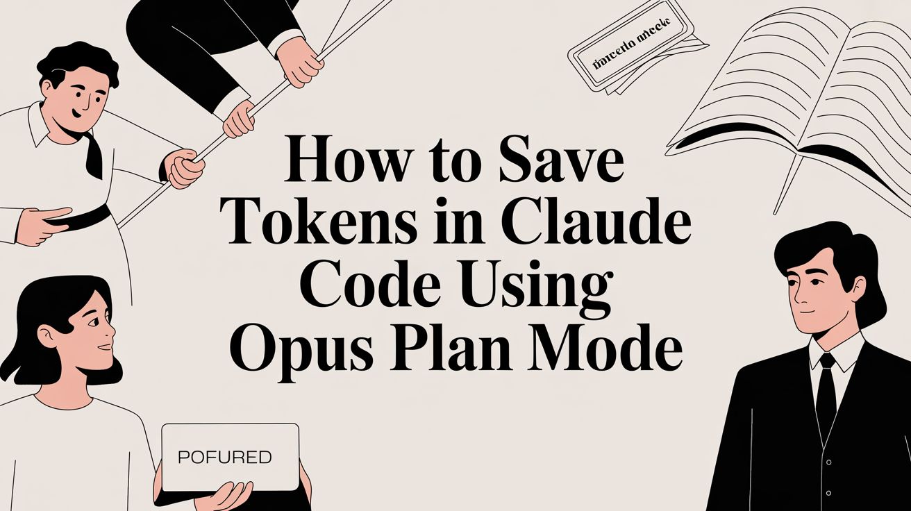 How to Save Tokens in Claude Code Using Opus Plan Mode
