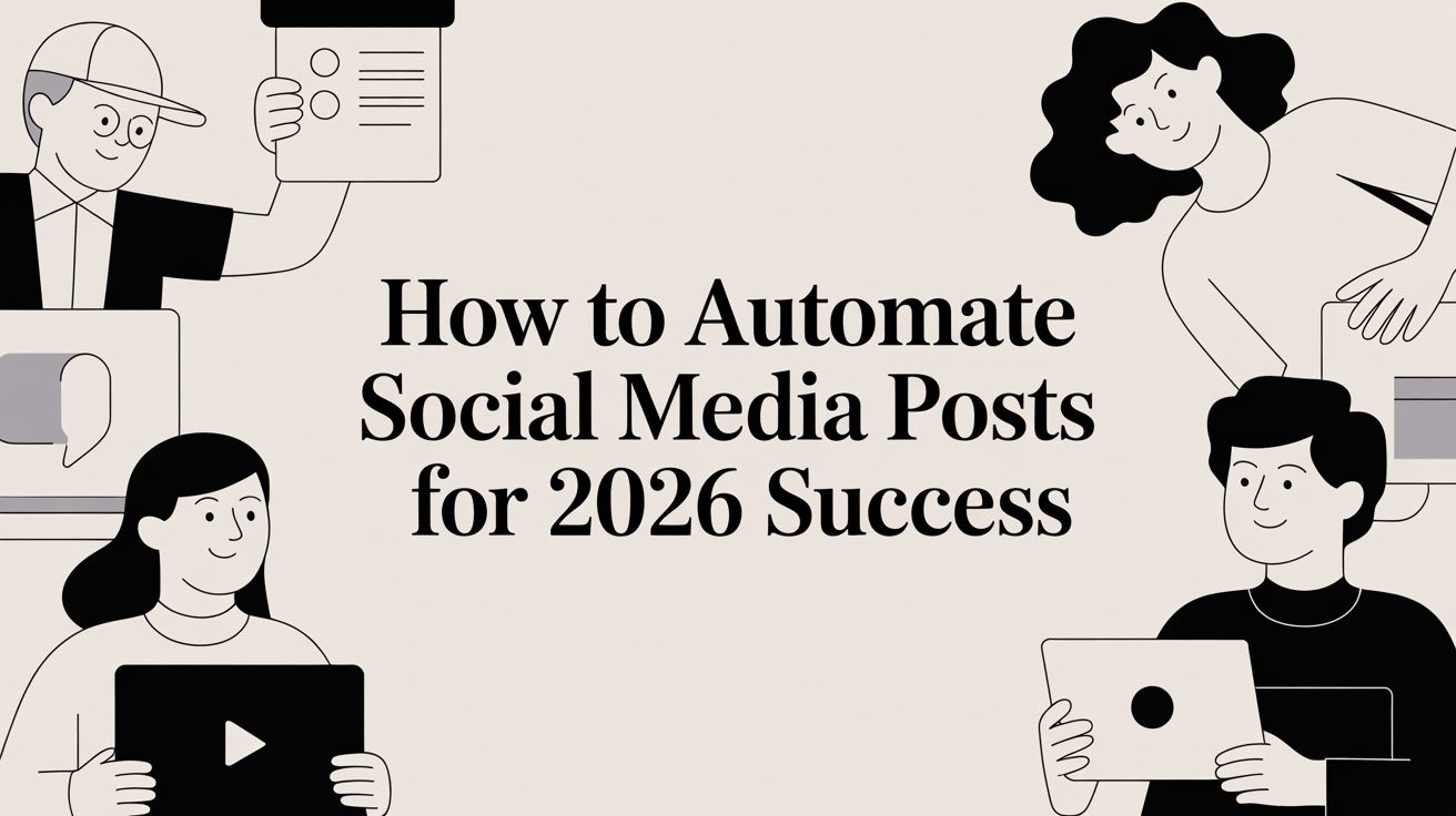 How to Automate Social Media Posts for 2026 Success
