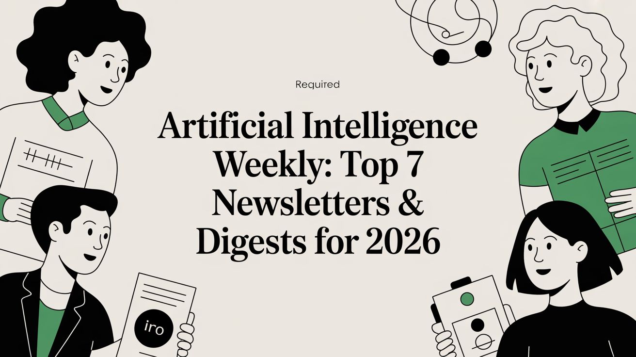 Artificial Intelligence Weekly: Top 7 Newsletters & Digests for 2026