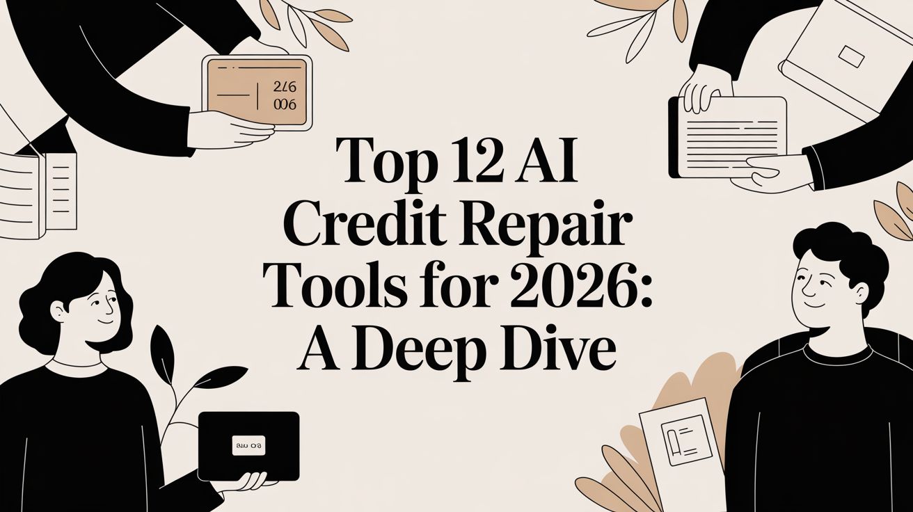 Top 12 AI Credit Repair Tools for 2026: A Deep Dive