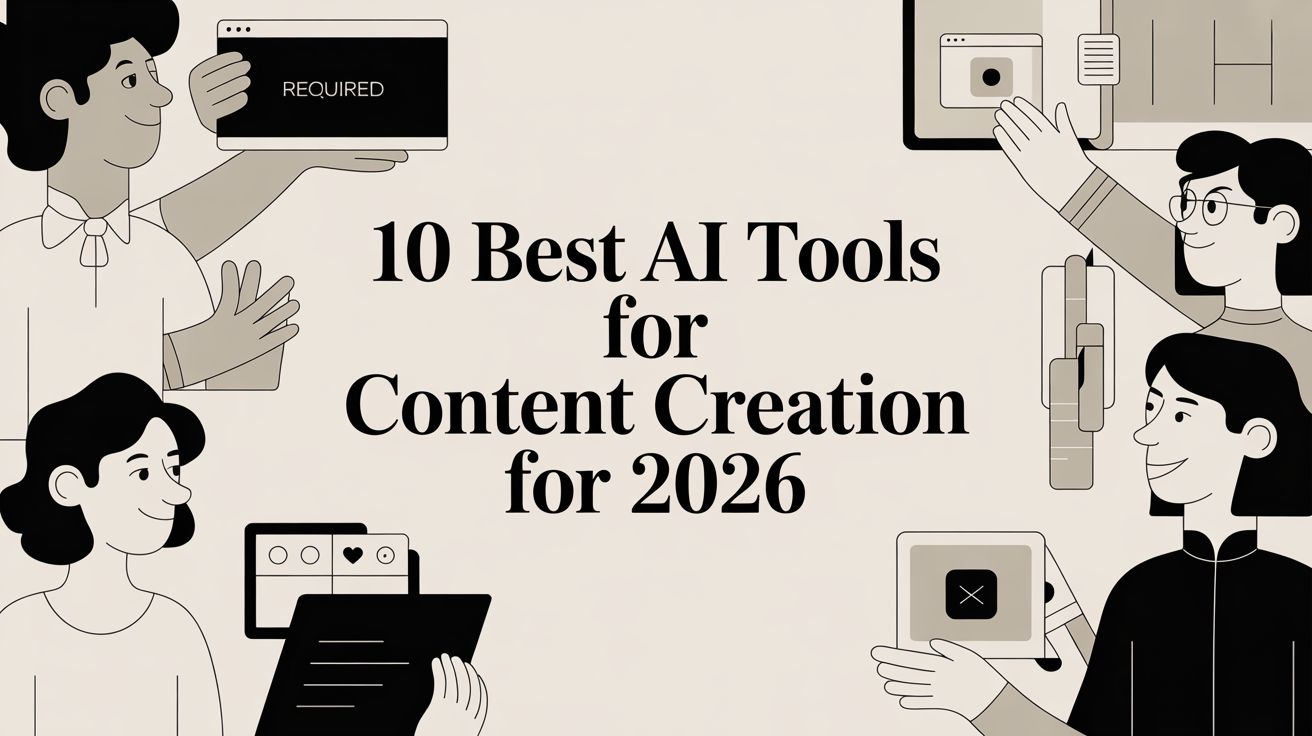 10 Best AI Tools for Content Creation for 2026 | Oryndex