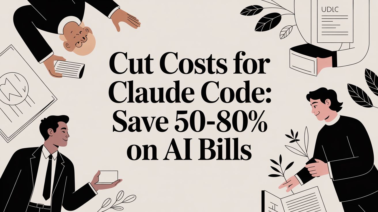 Cut Costs for Claude Code: Save 50-80% on AI Bills