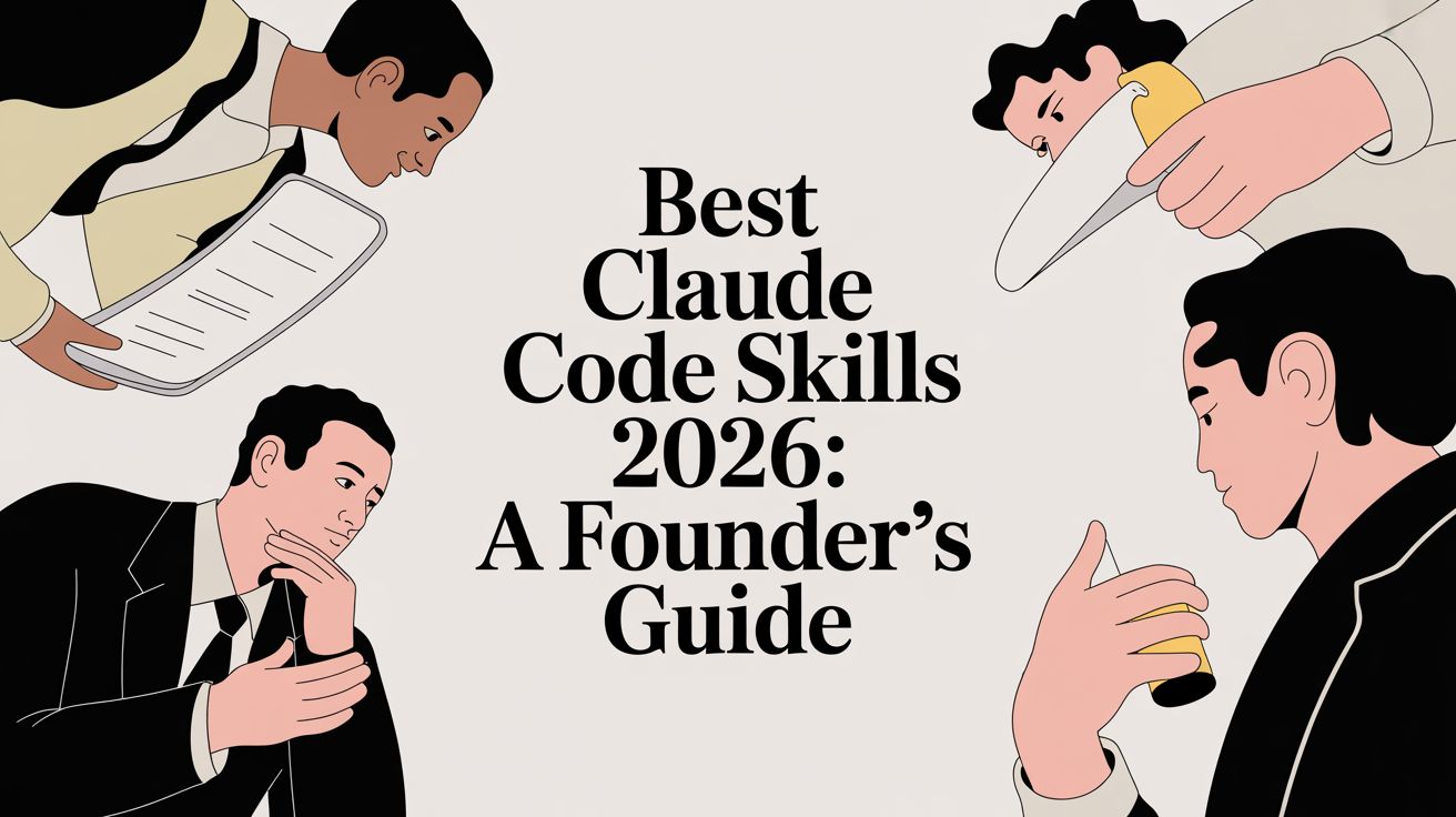 Best Claude Code Skills 2026: A Founder's Guide | Oryndex