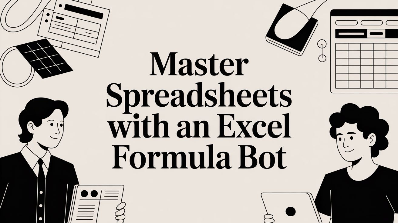 Master Spreadsheets with an Excel Formula Bot