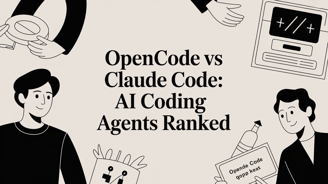 OpenCode vs Claude Code: AI Coding Agents Ranked