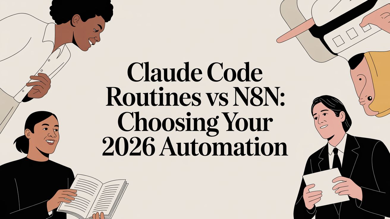 Claude Code Routines vs n8n: Choosing Your 2026 Automation