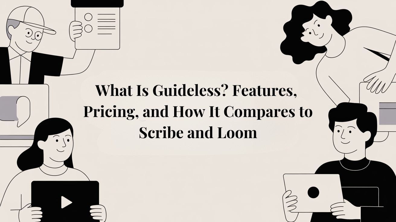 What Is Guideless? Features, Pricing, and How It Compares to Scribe and Loom